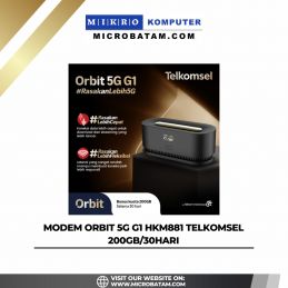 MODEM Telkomsel Orbit 5G G1 Modem Wifi 5G Speed Free Telkomsel 200GB HKM881