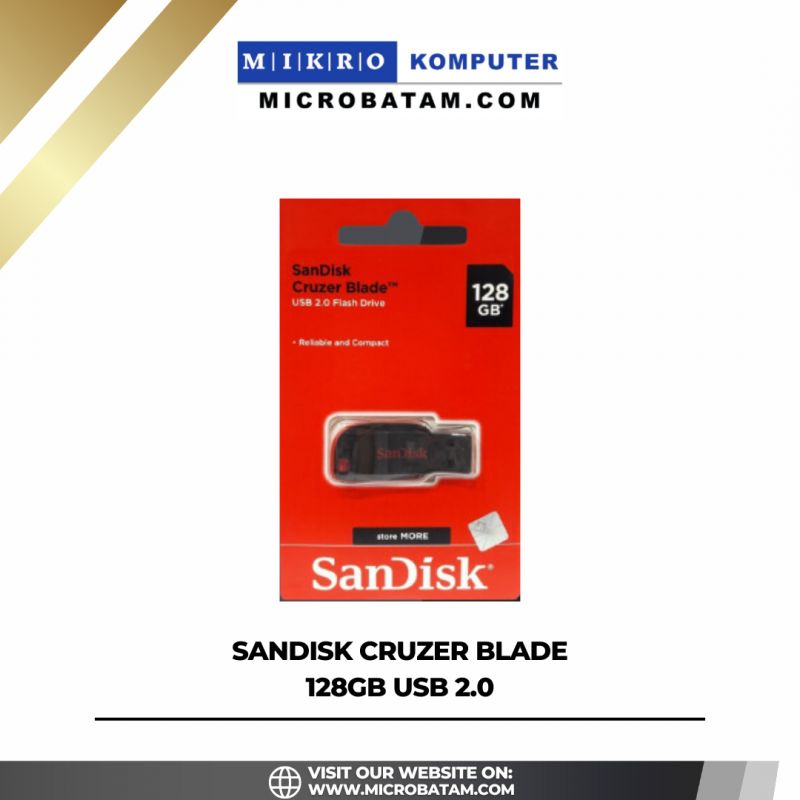 SANDISK CRUZER BLADE 128GB USB 2.0