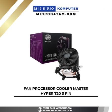 FAN PROCESSOR COOLER MASTERHYPER T20 3 PIN 