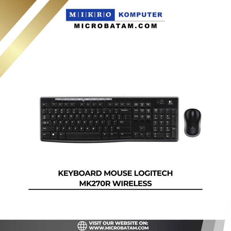 KEYBOARD MOUSELOGITECH MK270R WIRELESS