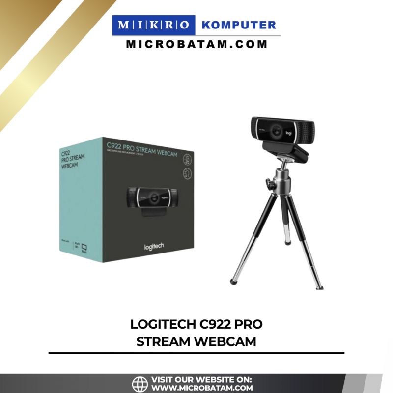 Logitech C922 PRO STREAM Webcam