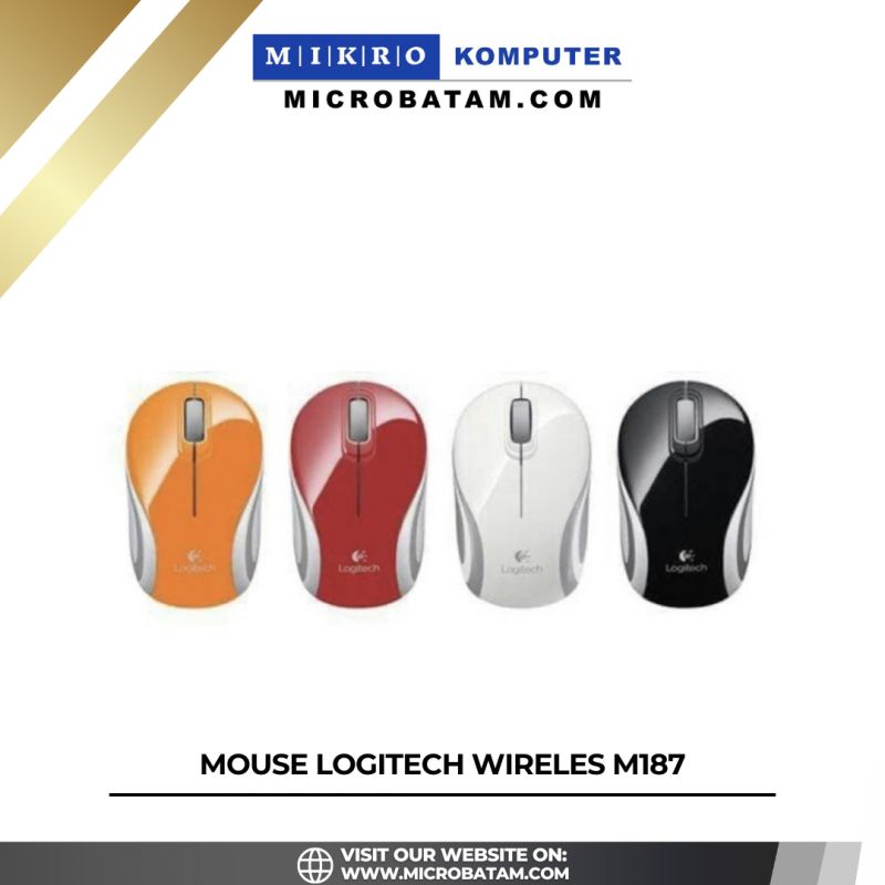 MOUSE LOGITECH WIRELES M187