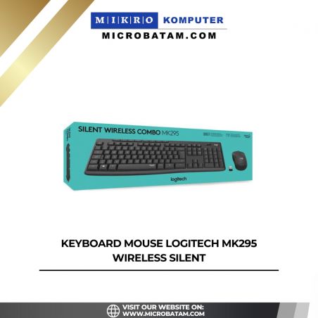 KEYBOARD MOUSELOGITECH MK295 WIRELESS SILENT 