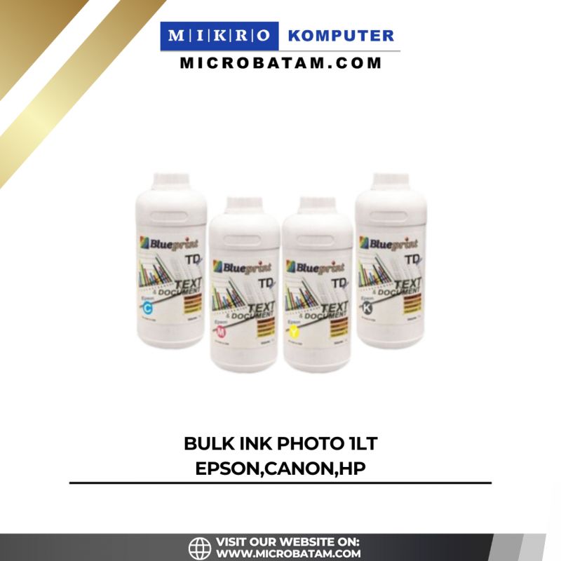 BULK INK PHOTO 1LT EPSON,CANON,HP