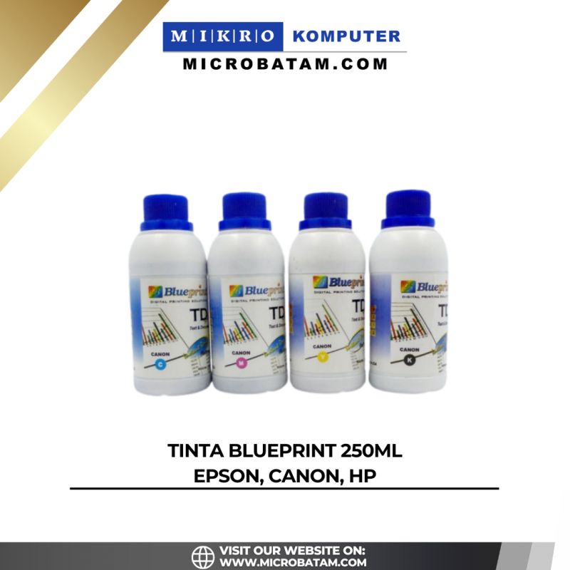 TINTA BLUEPRINT 250ML EPSON, CANON, HP 