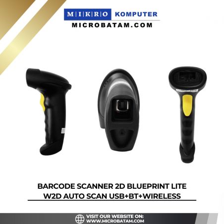 Barcode Scanner 2D Blueprint Lite W2D Auto Scan USB+BT+Wireless