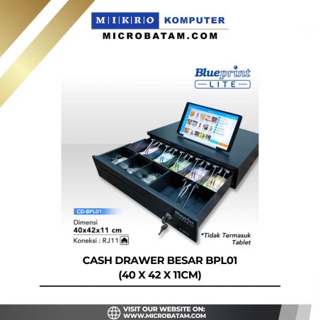 CASH DRAWER BESAR BPL01 (40 x 42 x 11cm)