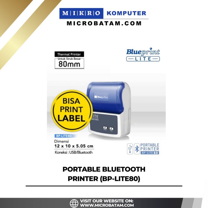 PORTABLE BLUETOOTH PRINTER (BP-LITE80)