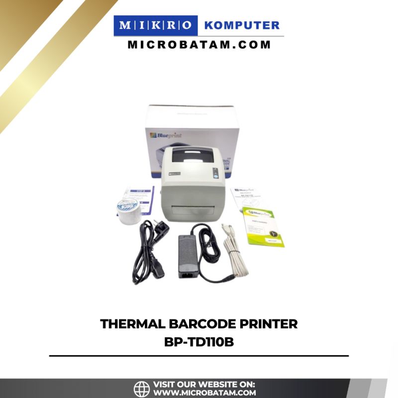 THERMAL BARCODE PRINTER BP-TD110BT