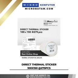 DIRECT THERMAL STICKER 100X150 @300pcs