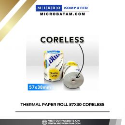 THERMAL PAPER ROLL 57X30 CORELESS