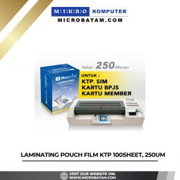 LAMINATING POUCH FILM KTP 100SHEET, 250UM