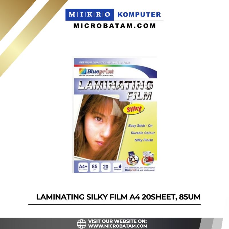 LAMINATING SILKY FILM A4 20SHEET, 85um