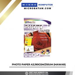 PHOTO PAPER A3,190gsM/210um (MAWAR)