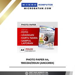 PHOTO PAPER A4, 190gsm/210um (ANGGREK) 