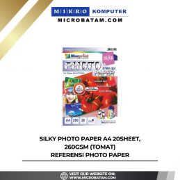 SILKY PHOTO PAPER A4,20SHEET, 260gsm