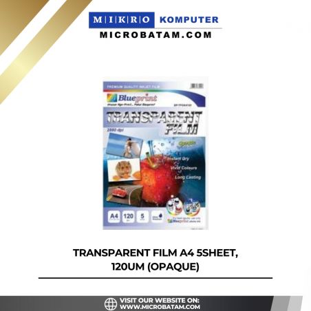 TRANSPARENT FILMA4 5SHEET, 120um (OPAQUE)