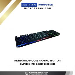 KEYBOARD MOUSE GAMING RAPTOR Cypher 890 Light LED RGB