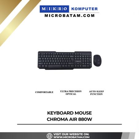 KEYBOARD MOUSE CHROMA AIR 880W