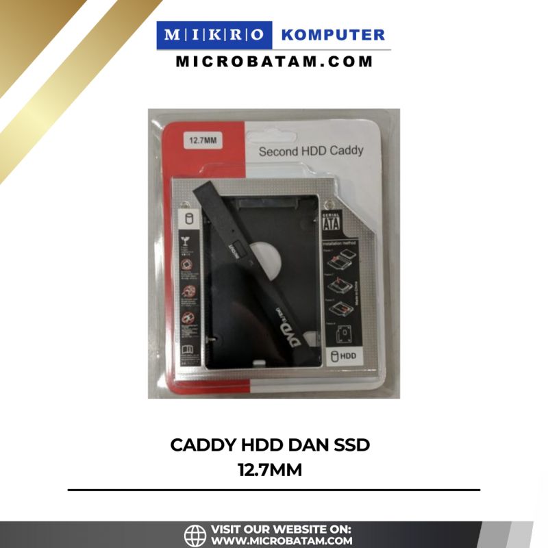 CADDY HDD DAN SSD 12.7MM