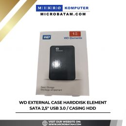 Wd External Case Harddisk Element Sata 2,5" Usb 3.0 / Casing Hdd