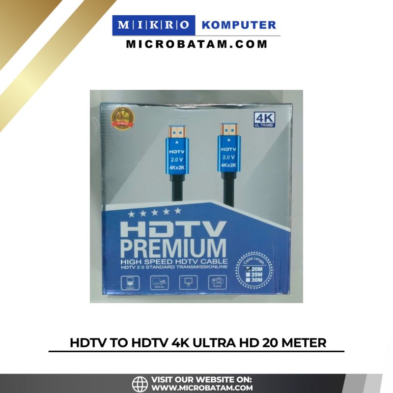 HDTV TO HDTV 4K ULTRA HD 20 METER 