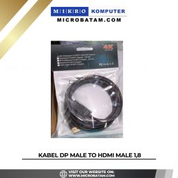 KABEL DP MALE TO HDMI MALE 