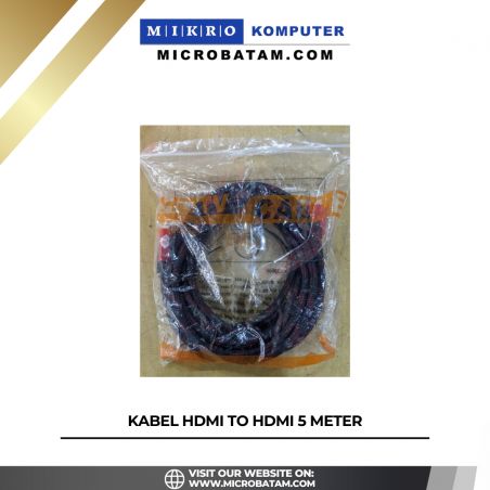 KABEL HDMI TO HDMI 5 METER