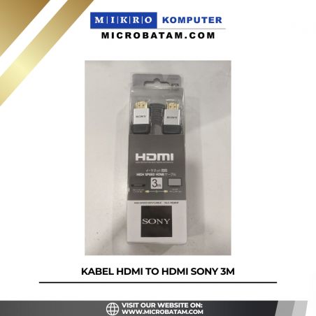 KABEL HDMI TO HDMI SONY 3M