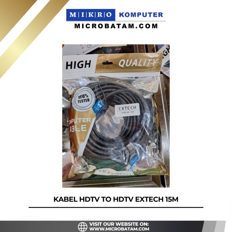 KABEL HDTV TO HDTV EXTECH 15M