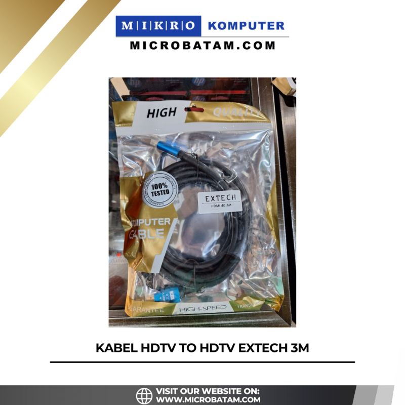 KABEL HDTV TO HDTV EXTECH 3M