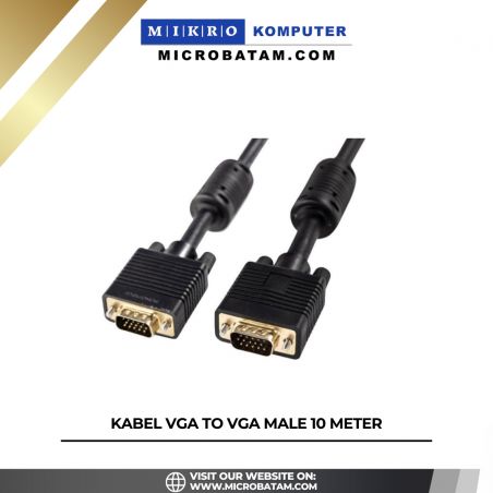 KABEL VGA TO VGA MALE 10 METER