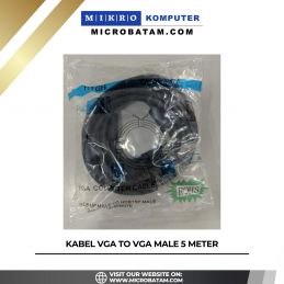 KABEL VGA TO VGA MALE 5 METR 