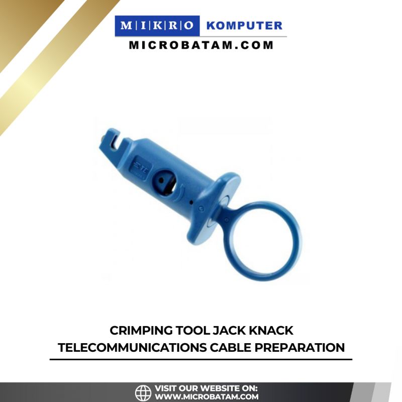 CRIMPING TOOL JACK KNACK TELECOMMUNICATIONS CABLE PREPARATION