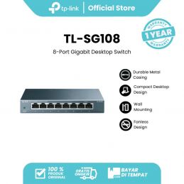 TP-Link TL-SG108 8 Port Gigabit Hub TL SG 108