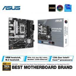 Asus PRIME B760M-A D4 (LGA1700, B760, DDR4, USB3.2 Type-C, SATA3)