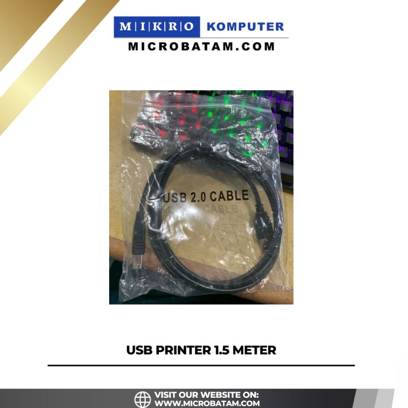 KABEL USB PRINTER 1.5 METER