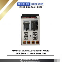 ADAPTER VGA MALE TO HDMI + AUDIO JACK (VGA to HDTV Adapter)