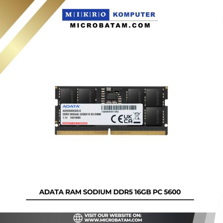 ADATA RAM SODIUM DDR5 16GB PC 5600