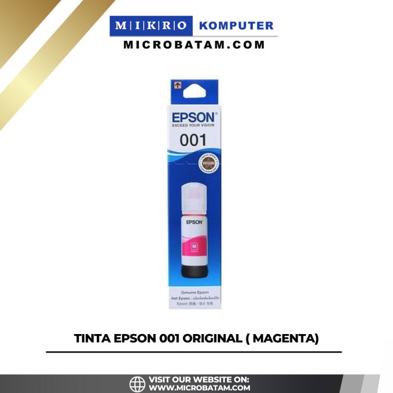 TINTA EPSON 001 ORIGINAL MAGENTA