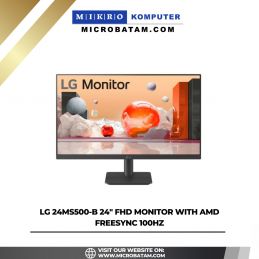 LG 24MS500-B 24'' FHD monitor with AMD FreeSync 100Hz