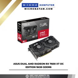 ASUS Dual AMD Radeon RX 7600 XT OC Edition 16GB GDDR6