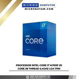 PROCESSOR INTEL CORE i7 14700f 20 Core 28 Thread 5.4Ghz LGA 1700