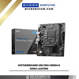 Motherboard MSI PRO H610M-E DDR4 LGA1700