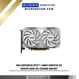 MSI GeForce RTX™ 4060 VENTUS 2X WHITE 8GB OC GDDR6 128-bit