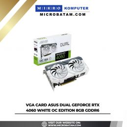 VGA Card ASUS Dual GeForce RTX 4060 White OC Edition 8GB GDDR6