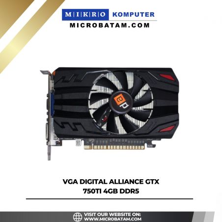 GTX 750Ti 4GB DDR5 VGA Card Digital Alliance