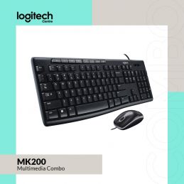 LOGITECH MK200 Keyboard & Mouse USB