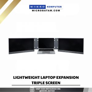 LIGHTWEIGHT LAPTOP EXPANSION TRIPLE SCREEN