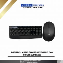 Logitech MK345 Combo Keyboard dan Mouse Wireless